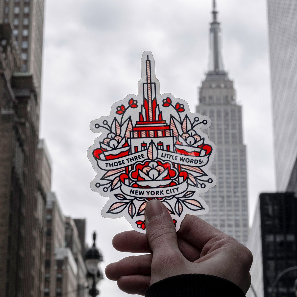 Wholesale — Three Little Words Sticker