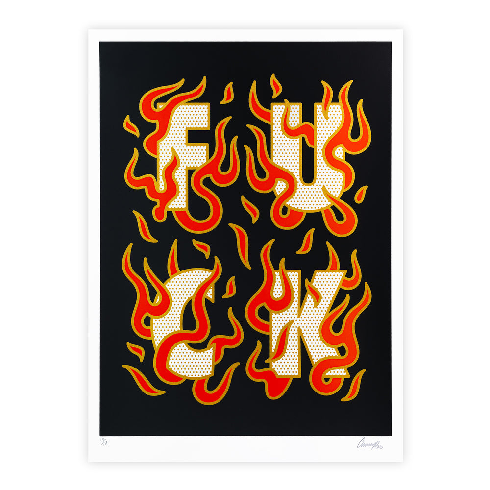 F*CK • Limited Edition Print • Black