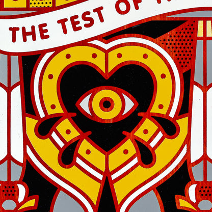 The Test of Time Cannot Be Passed Skateboard