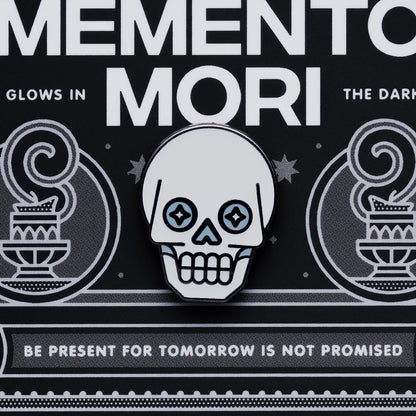 Memento Mori Skull Pin