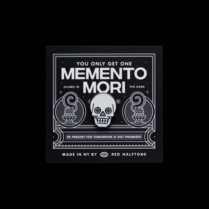 Memento Mori Skull Pin