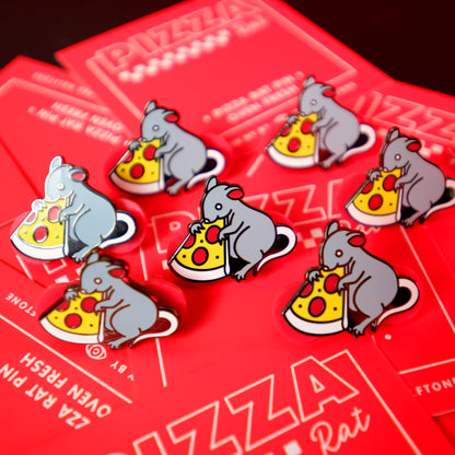 Limited Edition • Pizza Rat Pin