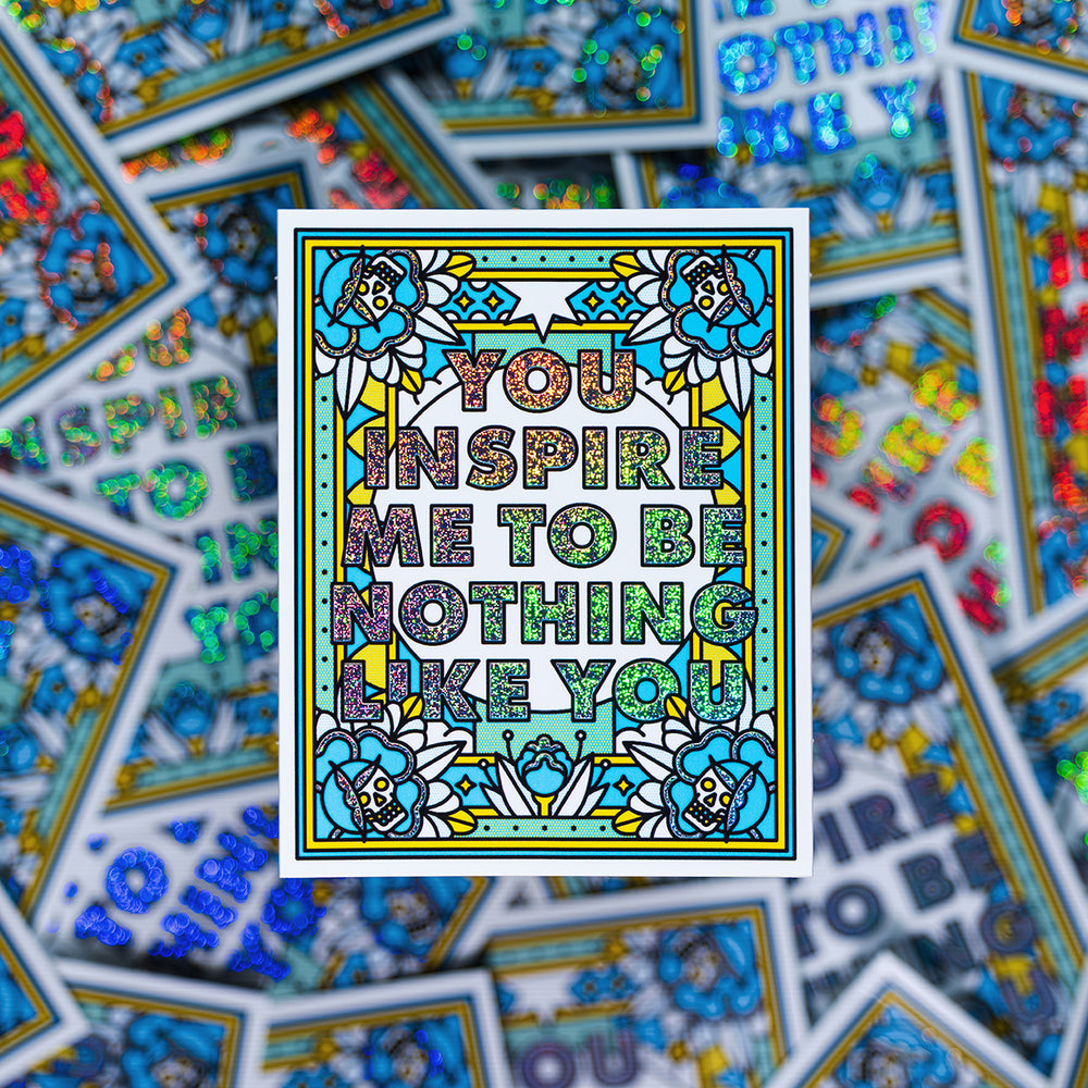 You Inspire Me Pixie Dust Sticker