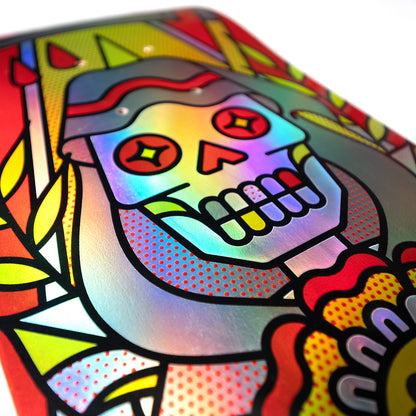 Reaper Holographic Skateboard