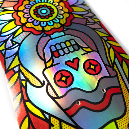 Reaper Holographic Skateboard